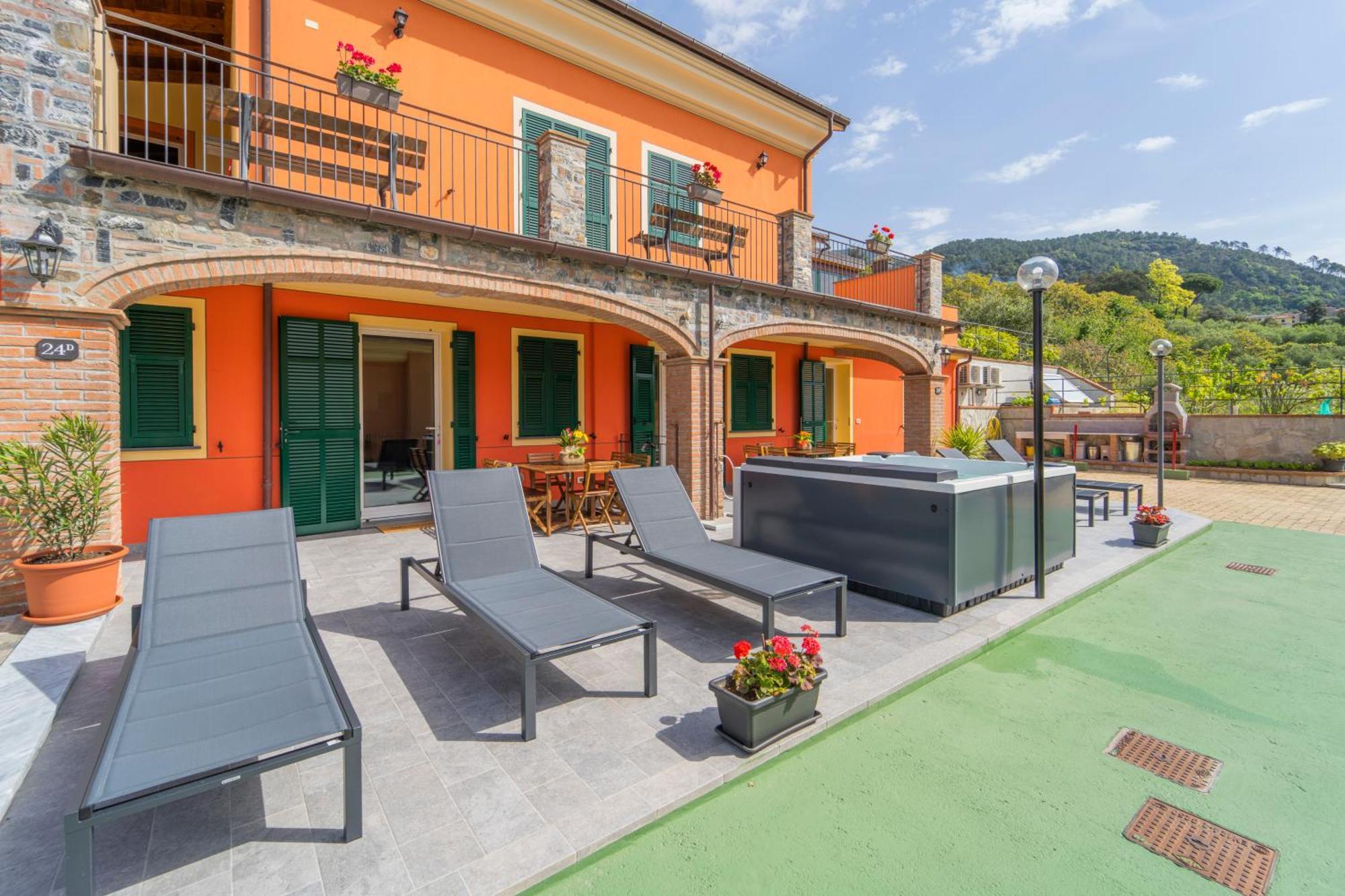 045B - Villetta Moderna 02-24E Con Vasca Idromassaggio In Giardino, Solo 15 Minuti Da Mare E Spiaggia - Posto Auto Gratuito San Lazzaro  Dış mekan fotoğraf