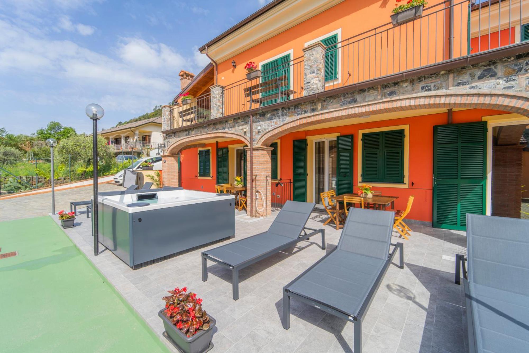 045B - Villetta Moderna 02-24E Con Vasca Idromassaggio In Giardino, Solo 15 Minuti Da Mare E Spiaggia - Posto Auto Gratuito San Lazzaro  Dış mekan fotoğraf